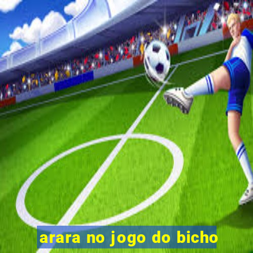 arara no jogo do bicho